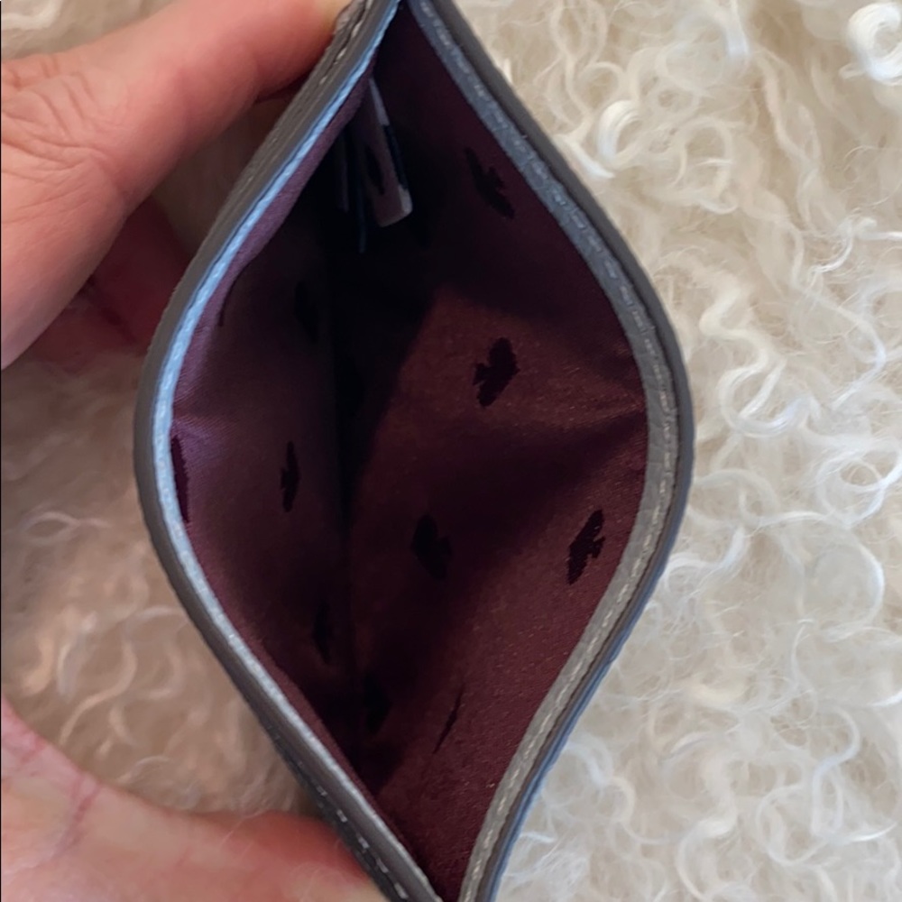 Kate Spade Eva Small Slim Card Holder - Grey - Picture 6 of 6